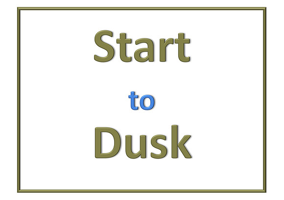 137_Start to Dusk