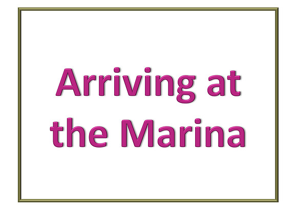 44_Arriving at the Marina